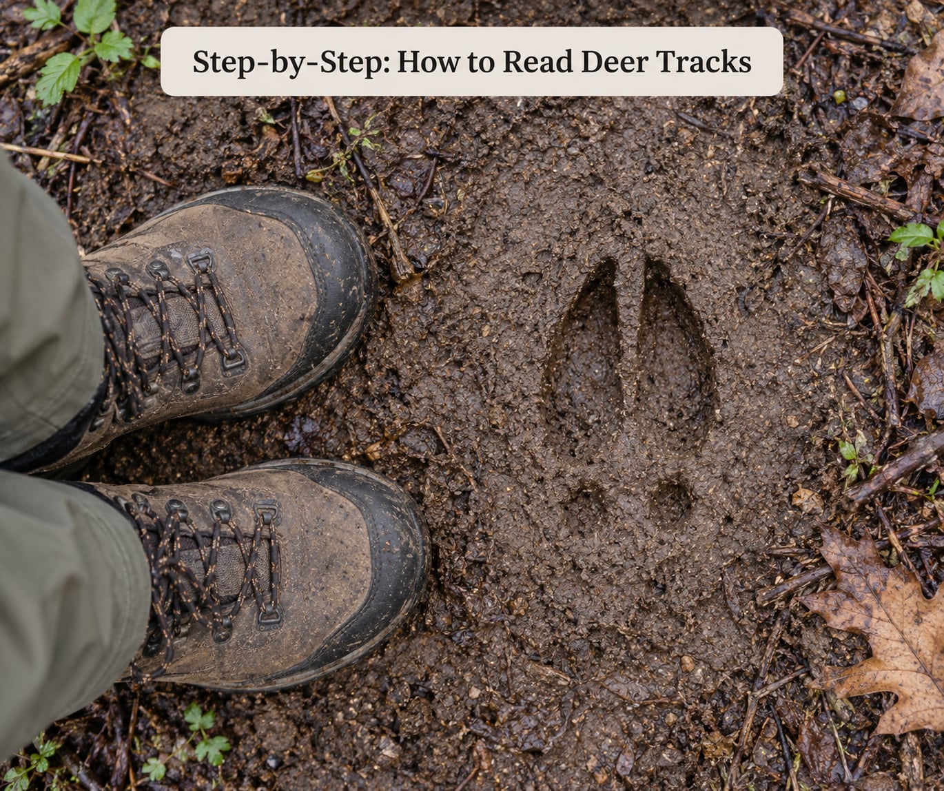 Step-by-Step: How to Read Deer Tracks