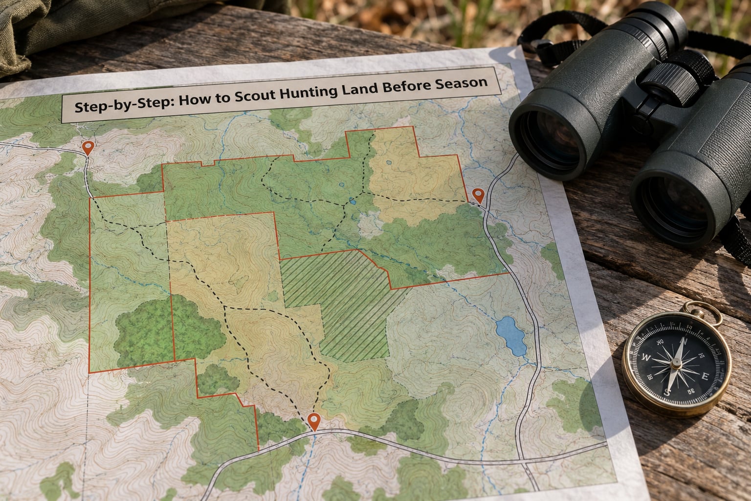 Step-by-Step: How to Scout Hunting Land Before Season