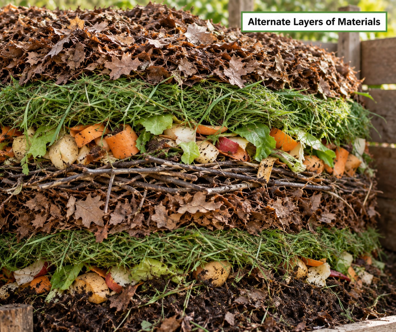 Alternate Layers of Materials