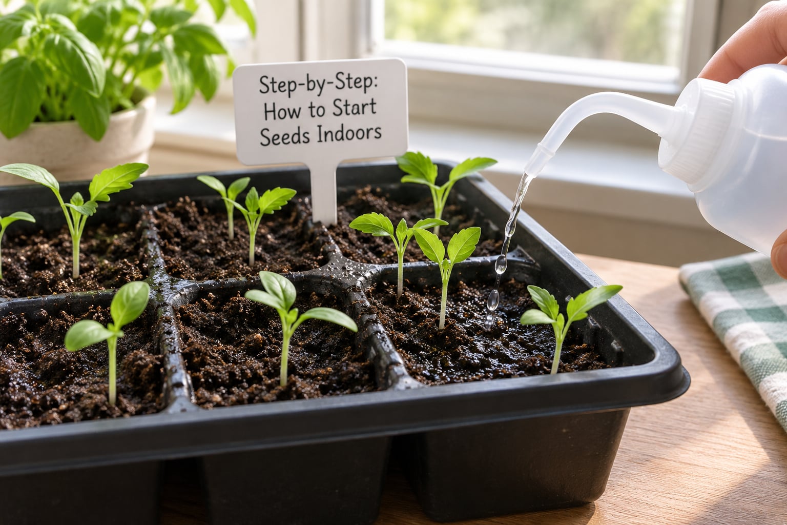 Step-by-Step: How to Start Seeds Indoors