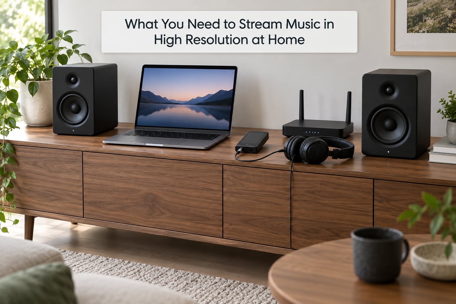 What You Need to Stream Music in High Resolution at Home