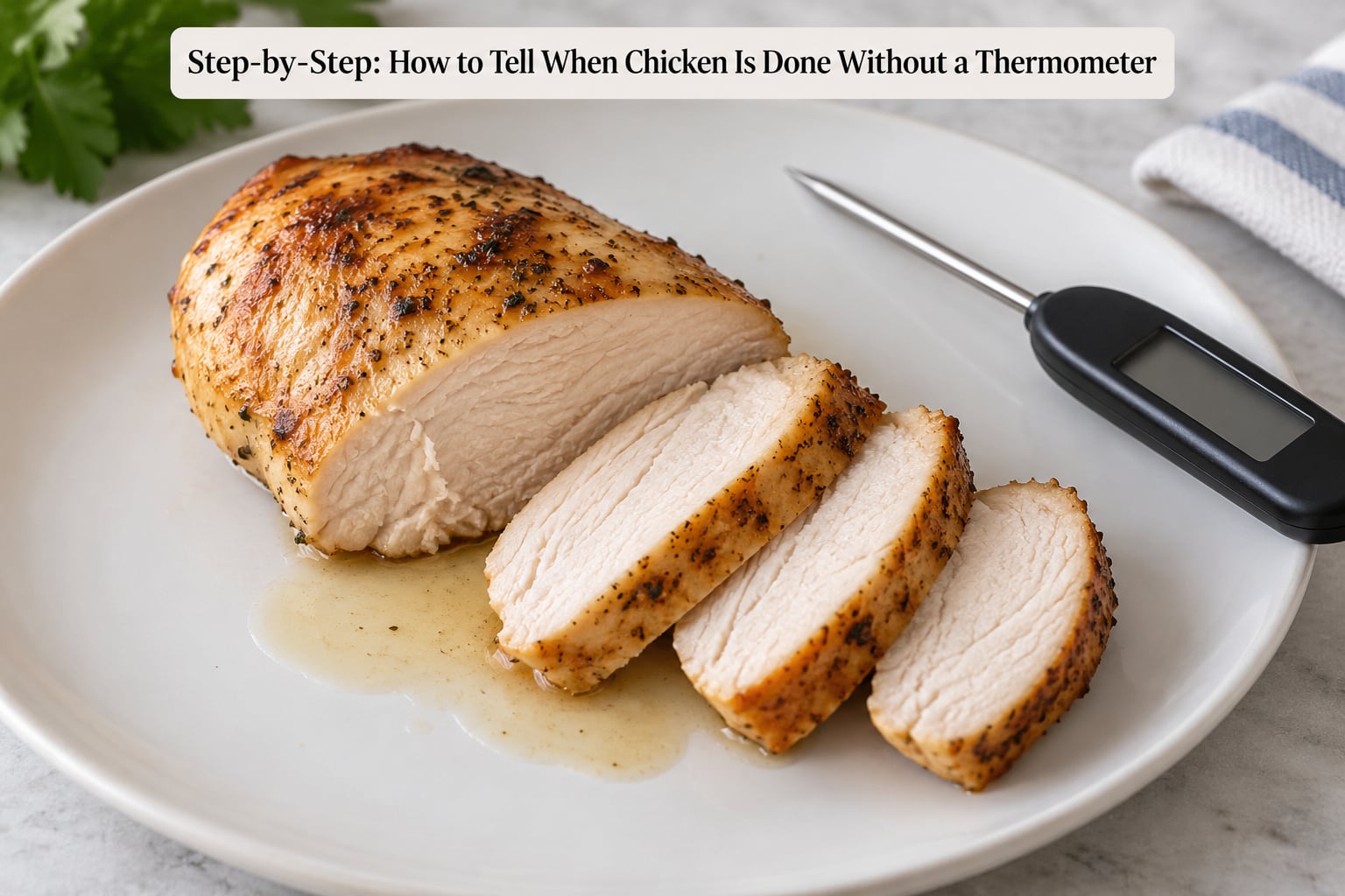Step-by-Step: How to Tell When Chicken Is Done Without a Thermometer
