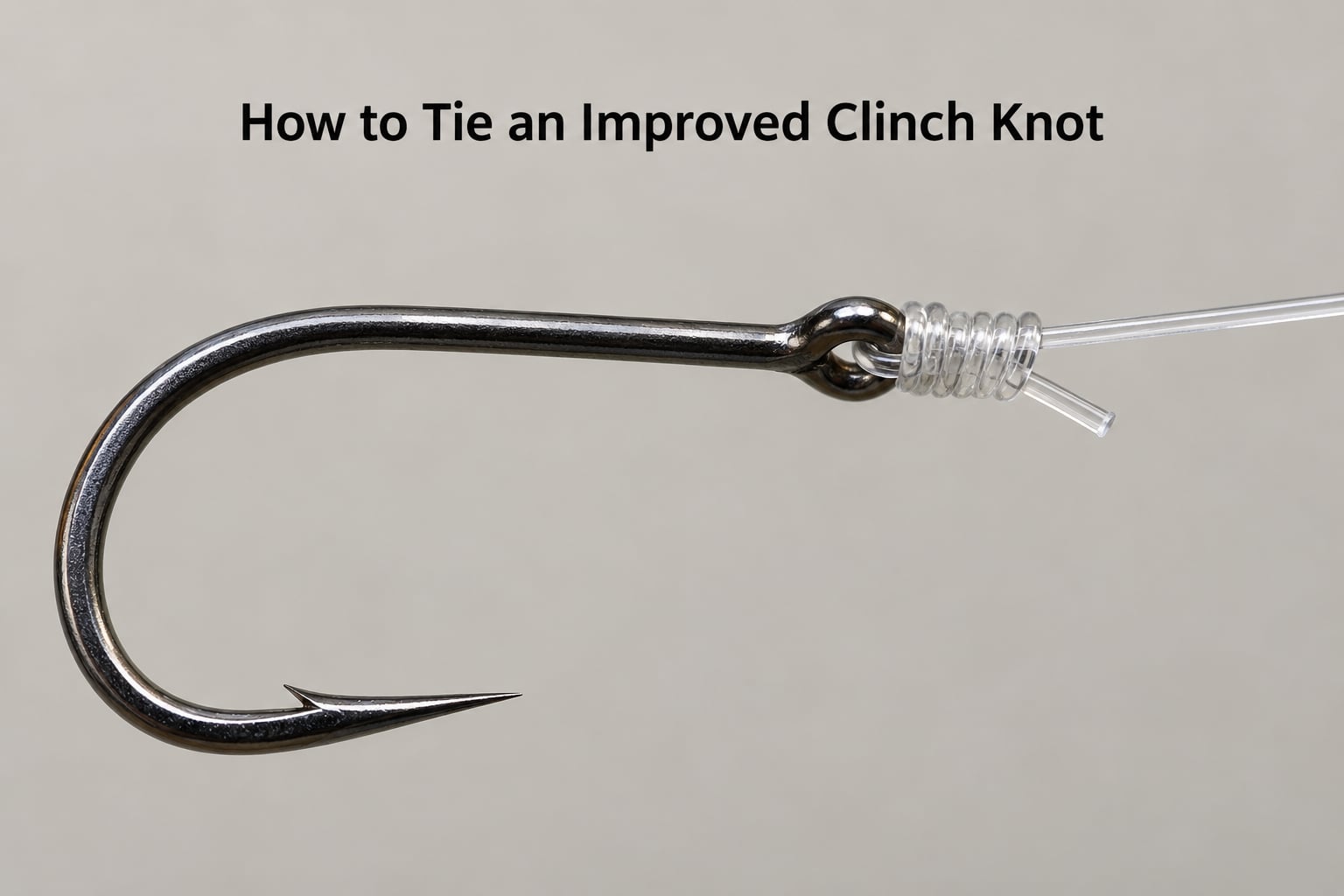 How to Tie an Improved Clinch Knot