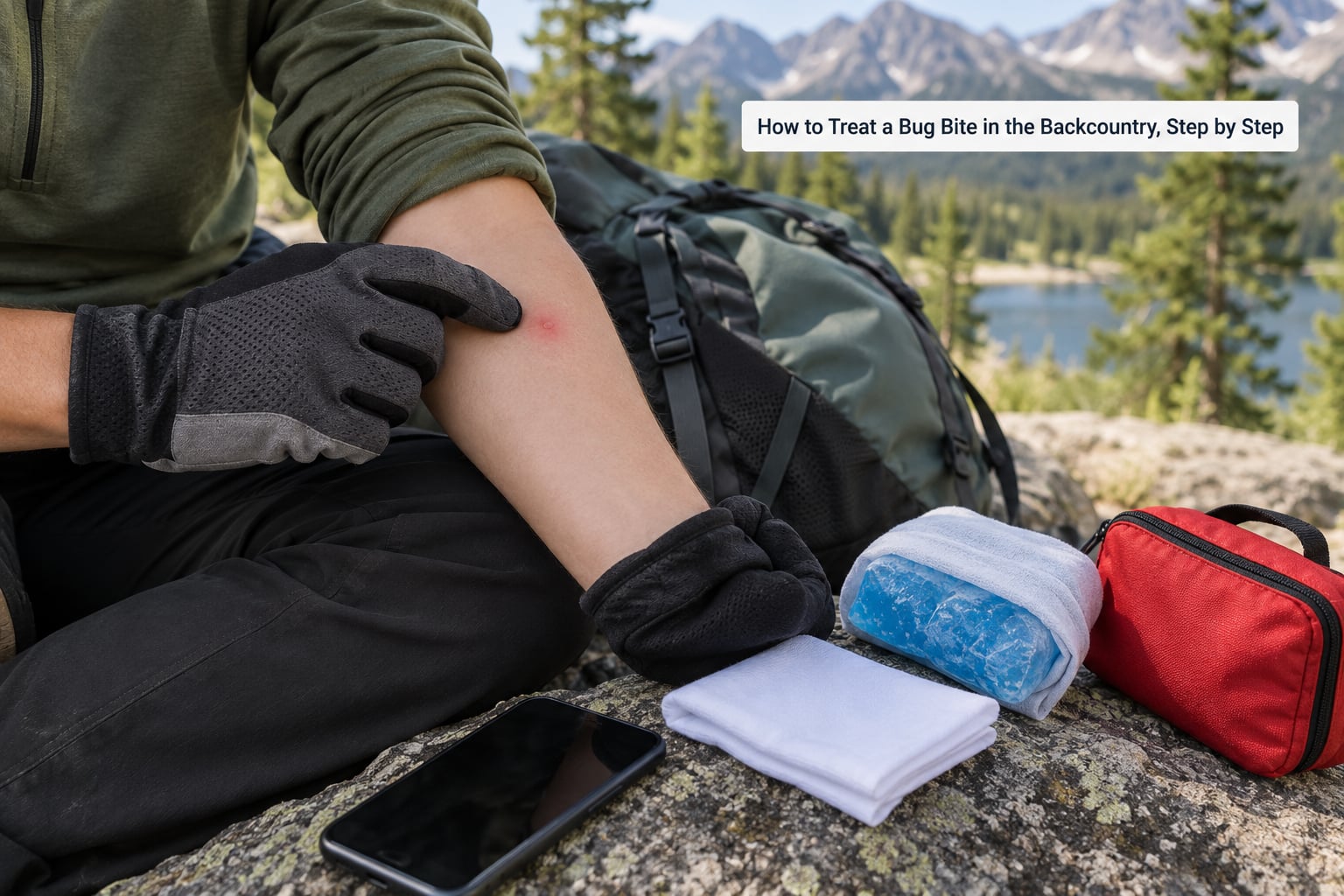 How to Treat a Bug Bite in the Backcountry, Step by Step