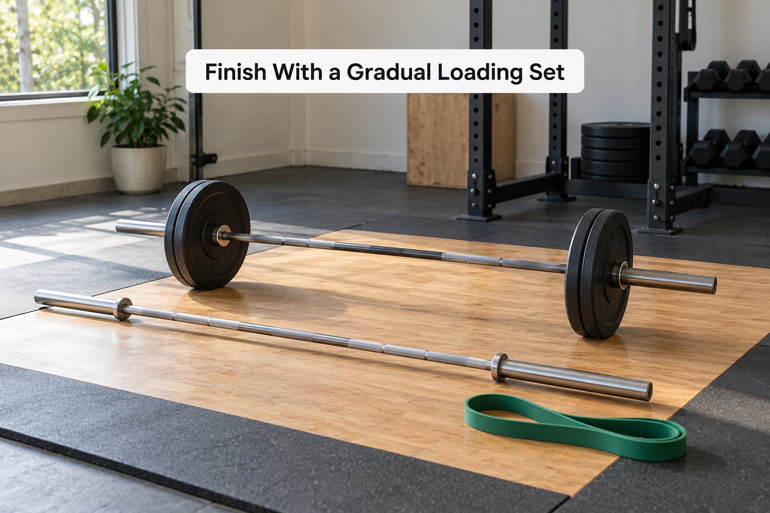 Finish With a Gradual Loading Set