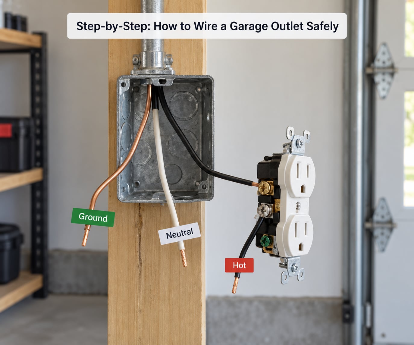 Step-by-Step: How to Wire a Garage Outlet Safely
