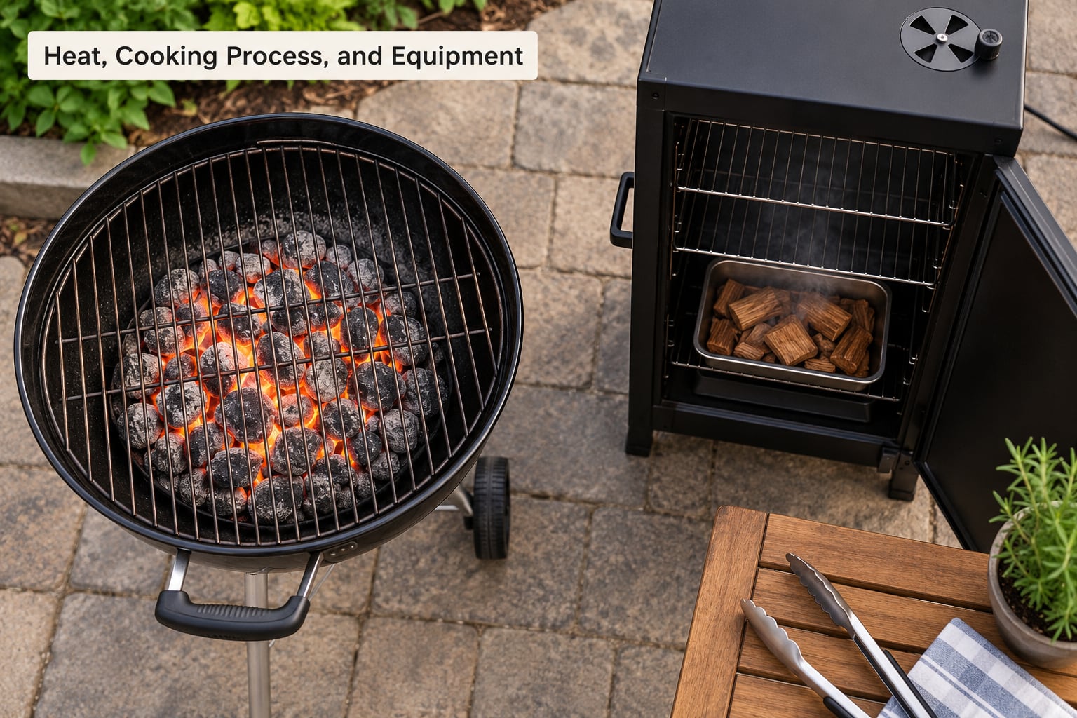Heat, Cooking Process, and Equipment