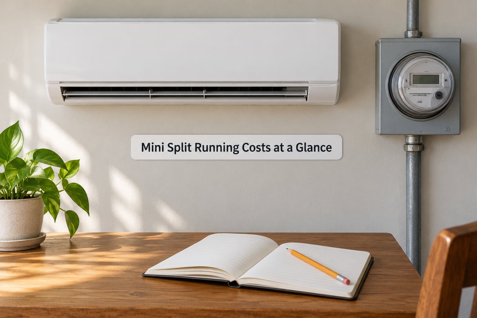 Mini Split Running Costs at a Glance
