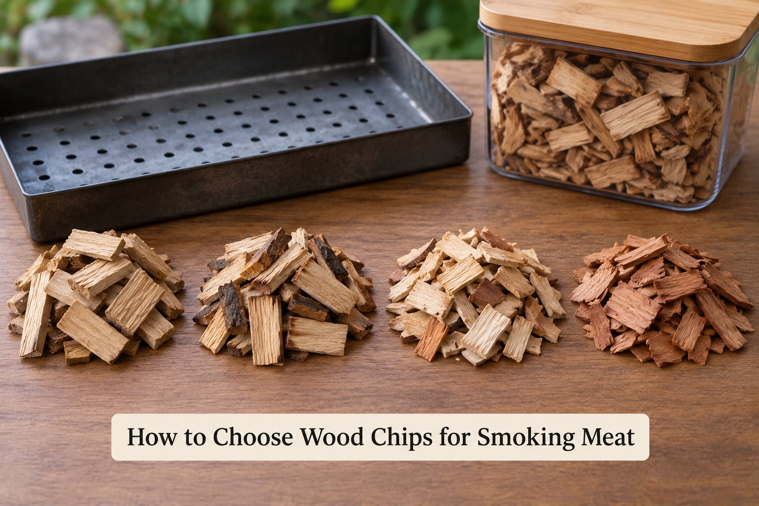 How to Choose Wood Chips for Smoking Meat