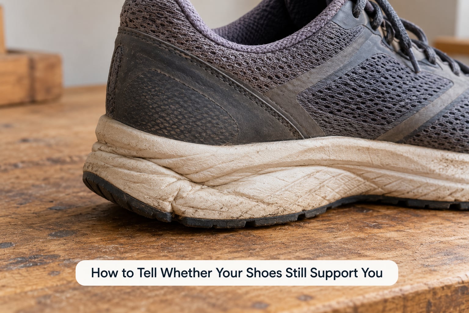 How to Tell Whether Your Shoes Still Support You