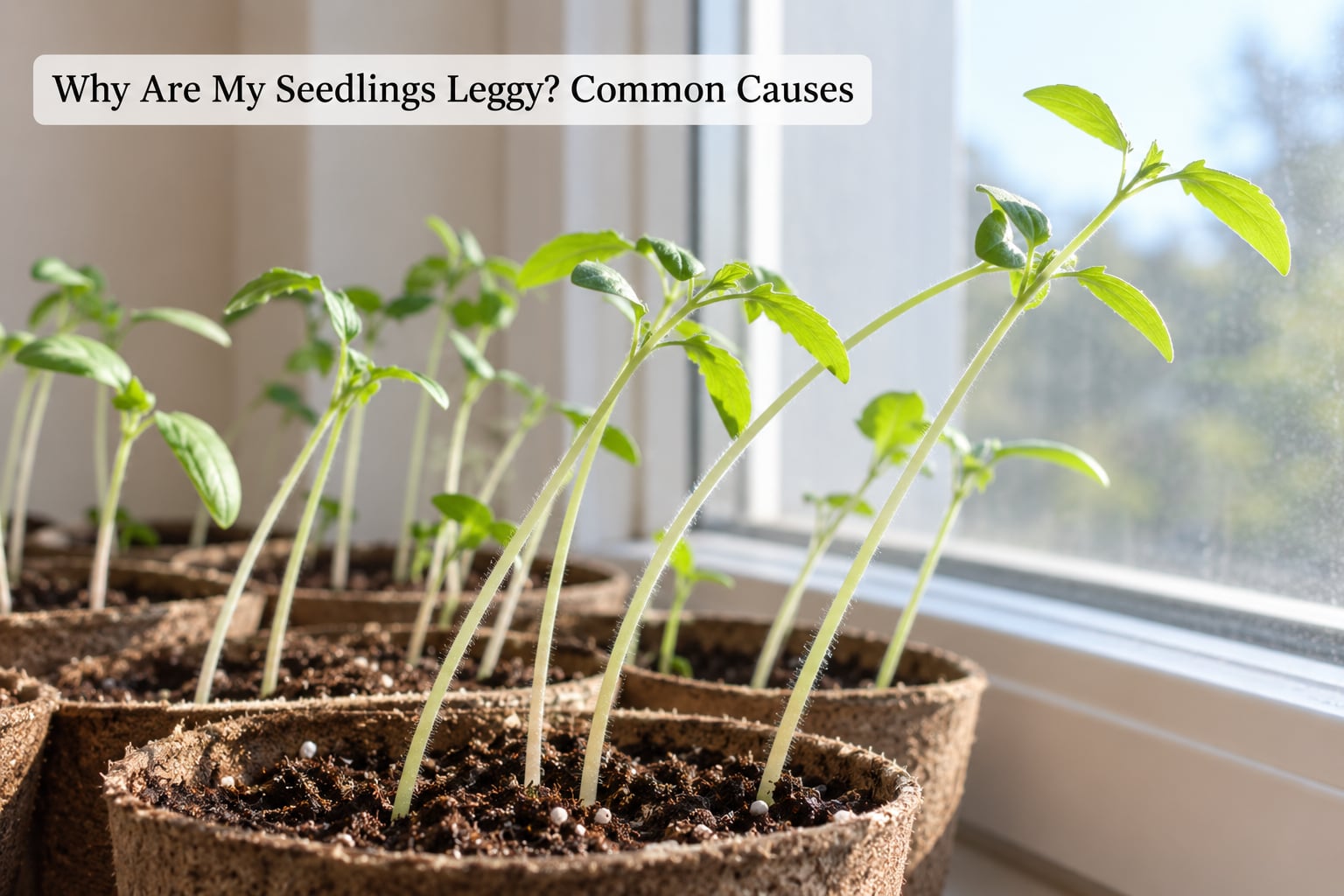 Why Are My Seedlings Leggy? Common Causes