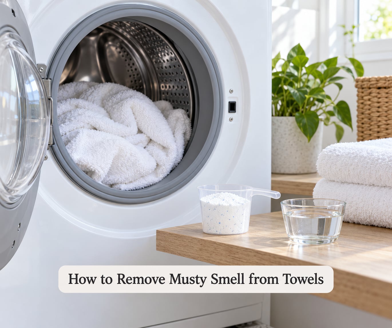 How to Remove Musty Smell from Towels
