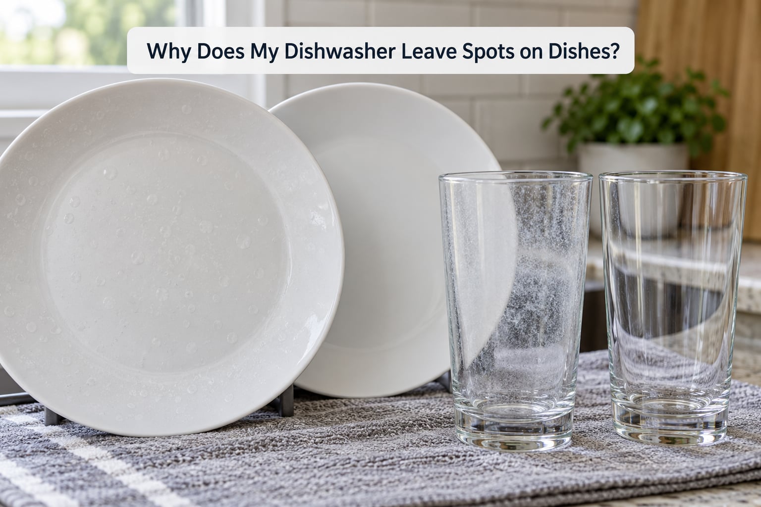 Why Does My Dishwasher Leave Spots on Dishes?