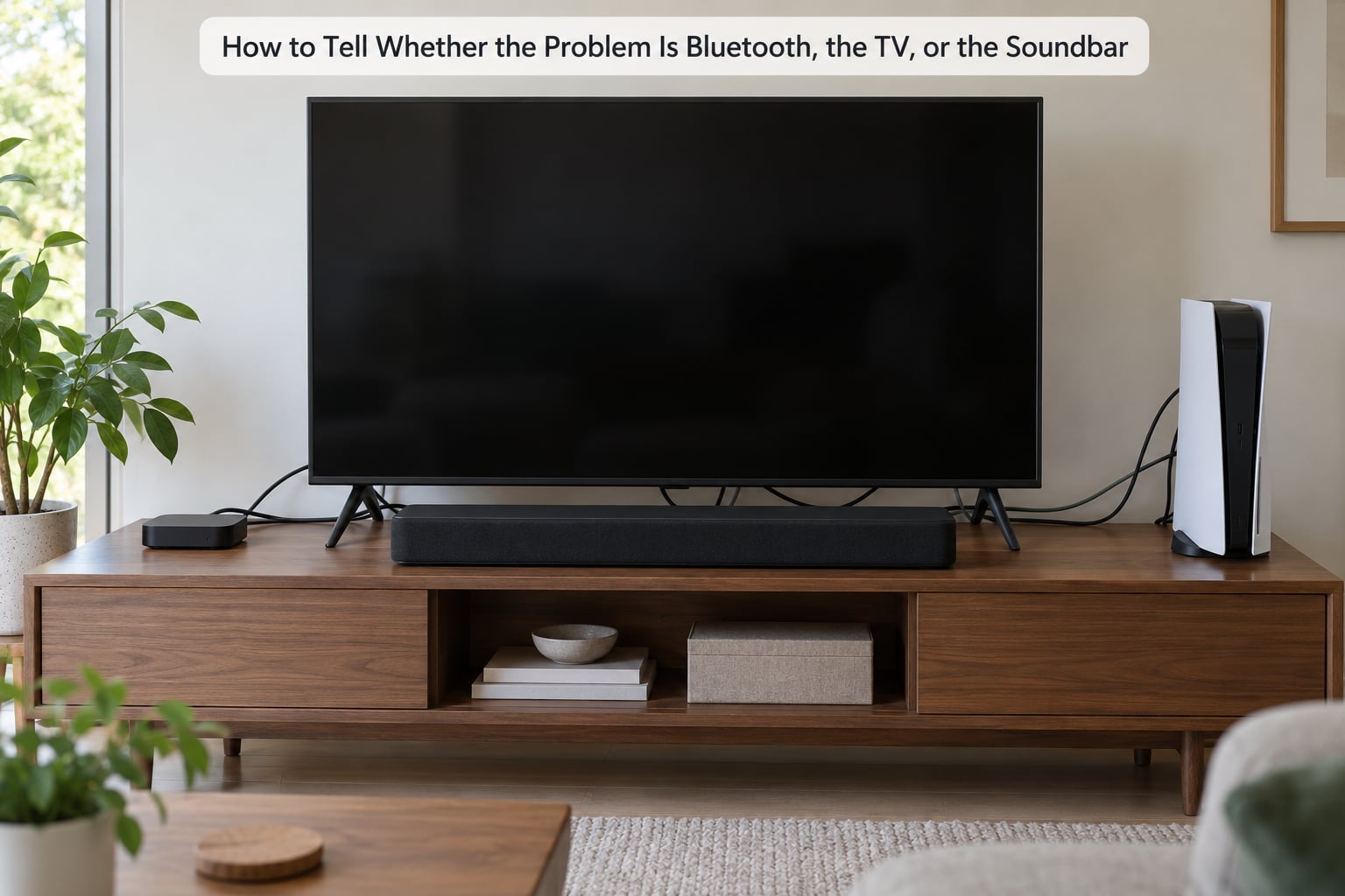 How to Tell Whether the Problem Is Bluetooth, the TV, or the Soundbar