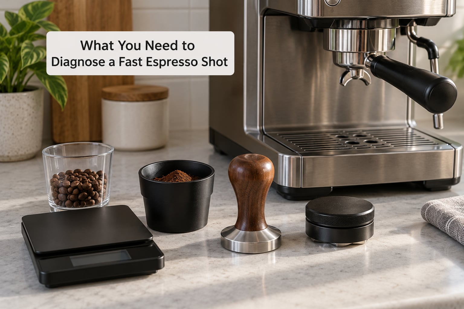 What You Need to Diagnose a Fast Espresso Shot