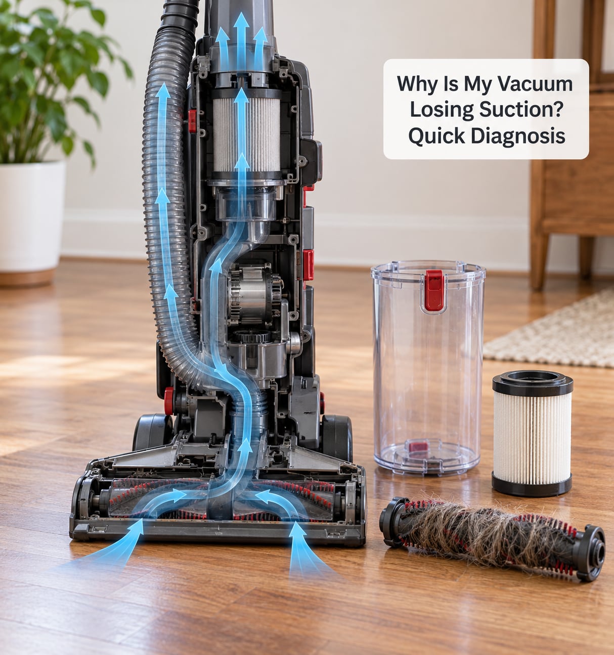 Why Is My Vacuum Losing Suction? Quick Diagnosis